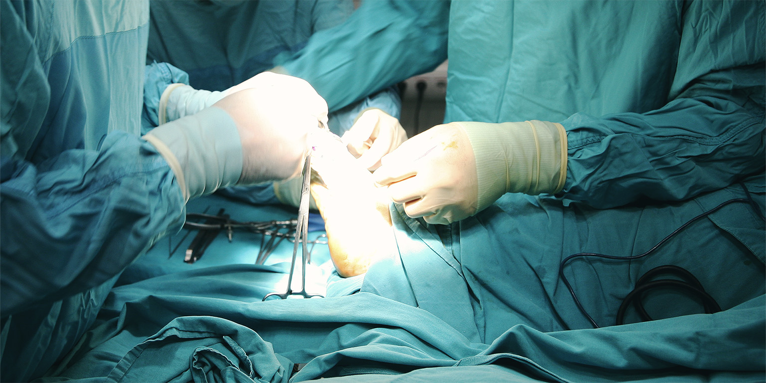 Foot surgery procedure